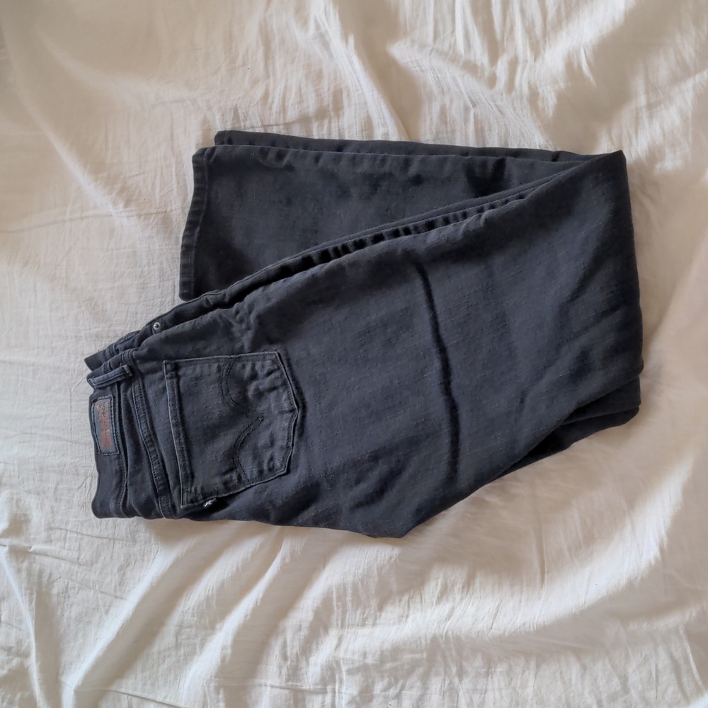 Levi's 512 Perfectly Slimming Skinny Leg black jeans